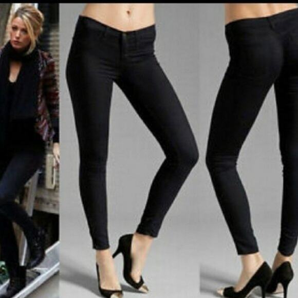 J Brand Super Skinny Ankle Jegging Jeans size 28 Pitch - Picture 5 of 14